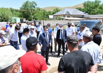 Шымкенттегі Елтай тұрғын алабында үйлердің құрылысы басталды