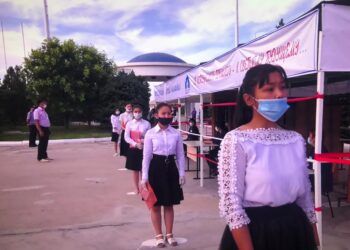 Түркістандық түлектер ҰБТ тапсыруды бастады