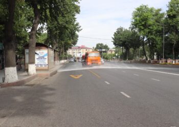 Әл-Фараби ауданында  дезинфекциялау жұмыстары күшейтілді