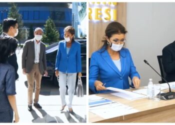 Дарига Назарбаева впервые за месяц появилась на публике