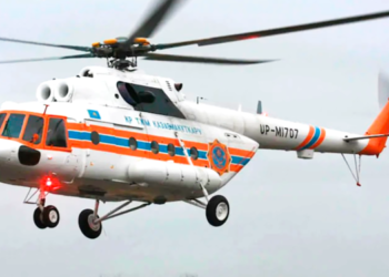 Таразда Премьер-Министр мінген тікұшақ шұғыл қонуға мәжбүр болған