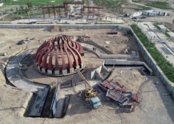 Түркістанда «Қазақ хандары» мемориалды кешенінің құрылысы жүргізілуде