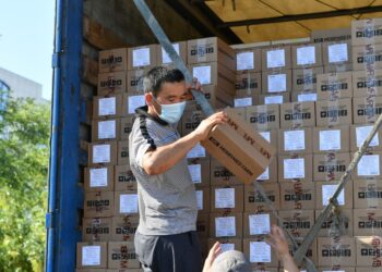 Түркістан облысына коронавируспен күреске 5 млн.-ға жуық дәрілік заттар әкелінді