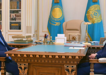 Президент Қасым-Жомарт Тоқаев Премьер-Министр Асқар Маминді қабылдады