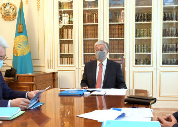 Қазақстан Президенті Индустрия және инфрақұрылымдық даму министрі Бейбіт Атамқұловты қабылдады