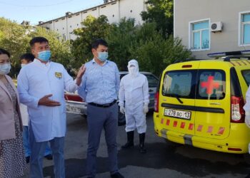 ҚР Денсаулық сақтау вице-министрі іс-сапармен Түркістан облысына келді