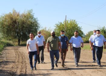 Сарыағаш ауданында жаңа көпірдің құрылысы жүргізілуде