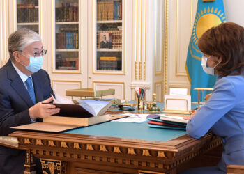 Мемлекет басшысы Ақпарат және қоғамдық даму министрі Аида Балаеваны қабылдады