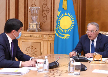 Нұрсұлтан Назарбаев «Nur Otan» партиясы Төрағасының бірінші орынбасары Бауыржан Байбекті қабылдады