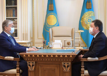 Мемлекет басшысы Премьер-Министр Асқар Маминді қабылдады