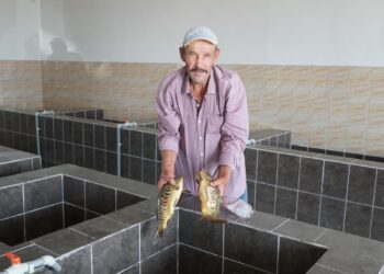 Түркістан: Келес ауданында балықшылар тәжірибе алмасты