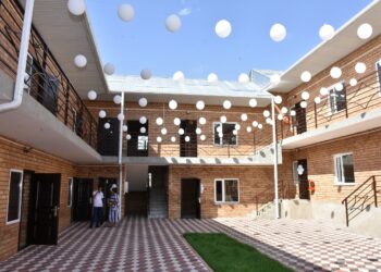Сарыағаш ауданында студенттерге арналған жаңа жатақхана пайдалануға берілді