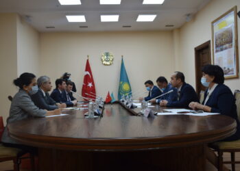 Түркия елшісі Түркістанның даму әлеуетін жоғары бағалады