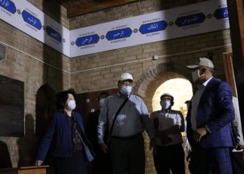 Қазақстан Республикасы Премьер-Министрінің орынбасары Ералы Тоғжанов, ҚР Мәдениет және спорт министрі Ақтоты Райымқұлова «Әзірет Сұлтан» мемлекеттік тарихи-мәдени қорық-музейінде атқарылған жұмыстармен танысты