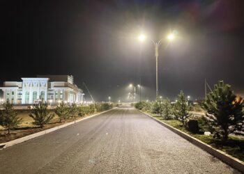 Рухани-мәдени орталыққа апарар көшеге тас жол төселді