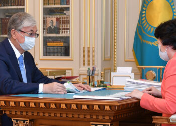 Қазақстан Президенті Мәдениет және спорт министрі Ақтоты Райымқұлованы қабылдады