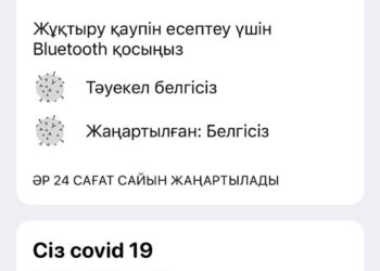 «Saqbol» қосымшасы COVID-19 жұқтырғандардың санын азайтады