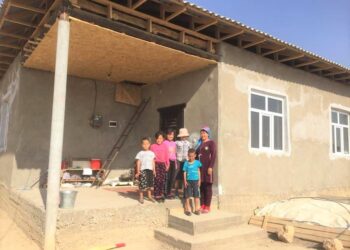 Түркістан облысында «ҚАМҚОРЛЫҚ» аясында 8 балалы ана баспаналы болды