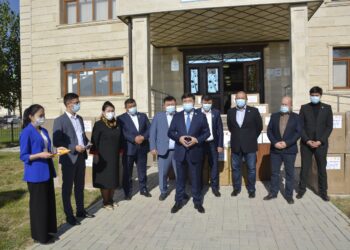 «NUR OTAN» — ТҮРКІСТАН:  52 ЖАСАНДЫ ТЫНЫС АЛУ АППАРАТЫ ТАПСЫРЫЛДЫ