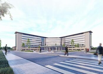 ТҮРКІСТАНДА 630 ОРЫНДЫҚТЫ АУРУХАНАНЫҢ ҚАБЫРҒАСЫ ҚАЛАНУДА