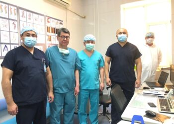 Шымкентте 82 жастағы науқасқа алғаш рет жүрек қақпашасын ауыстыру отасы жасалды