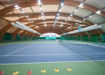 ШЫМКЕНТ: ТЕННИС КОРТЫНЫҢ ҚҰРЫЛЫСЫ АЯҚТАЛУҒА ЖАҚЫН