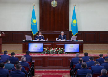 Мемлекет басшысы Ішкі істер министрлігінің кеңейтілген алқа мәжілісін өткізді