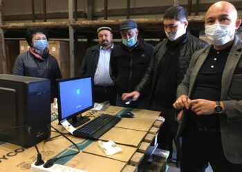 Түркістан облысына 57 190 компьютерлік құрылғы жеткізілді