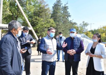 ШЫМКЕНТ ӘКІМІ ҚАЛАНЫҢ ЖАСЫЛ БЕЛДЕУІМЕН ТАНЫСТЫ