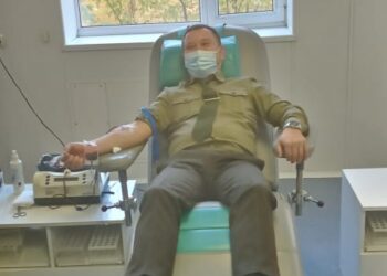 Түркістан облысында ТЖД 50 қызметкері қан тапсырды