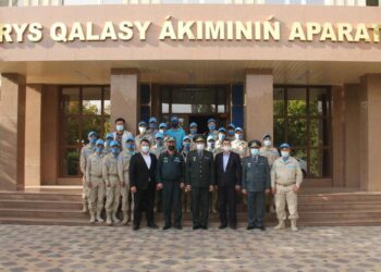 Арыстық жас патриоттар онлайн-режимде бақ сынауда