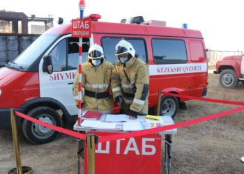 Шымкент қаласында «Қыс-2020»  республикалық  штабтық жаттығу басталды