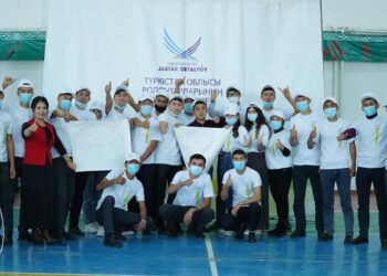 Түркістан облысында волонтерлардың слеті өтті