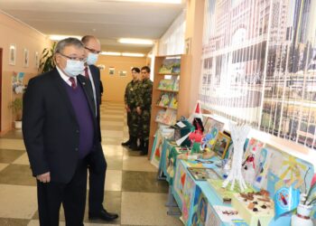 Минск қаласындағы орта мектепте қазақ тілін, тарихы мен әдебиетін оқыту кабинеті ашылды