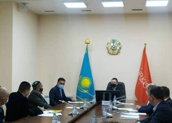 Түркістан қаласының әкімі ақсақалдармен жүздесті