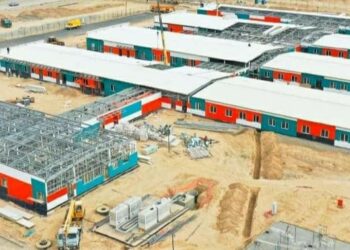 ТҮРКІСТАН ОБЛЫСЫНДА 7 ДЕНСАУЛЫҚ САҚТАУ НЫСАНЫ САЛЫНЫП ЖАТЫР