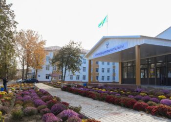 №2 қалалық аурухананың бас ғимаратында құрылыс жұмыстары аяқталуда