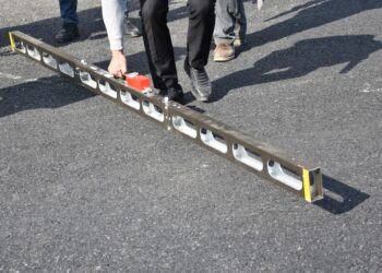 Шымкент: Адырбеков көшесінде жол жөндеу жұмыстары аяқталды