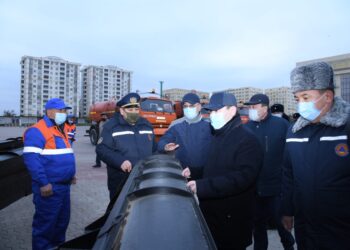 КОММУНАЛДЫҚ-ТЕХНИКАЛЫҚ ҚАМТАМАСЫЗ ЕТУ ҚЫЗМЕТІНІҢ ҚЫСҚЫ МАУСЫМҒА ДАЙЫНДЫҒЫ ПЫСЫҚТАЛДЫ