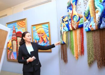 Орталық Ланкашир университетімен (Ұлыбритания) шетелдік онлайн — көрме өткізілді