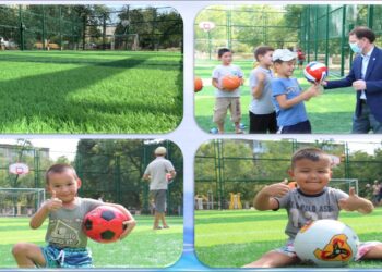 Ел игілігіне — 45 спорт алаңшасы