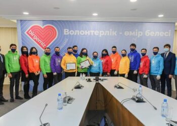 Түркістан: Волонтерлар жылы қолға алынған істер келер жылы да жалғасын табады