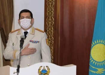 Шымкент: «Тәуелсіздік күні» мерекесіне орай үздік тәртіп сақшылары марапатталды