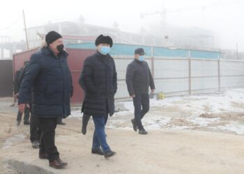 Қала әкімі әуежайдың жаңа жолаушылар терминалының құрылыс барысымен танысты