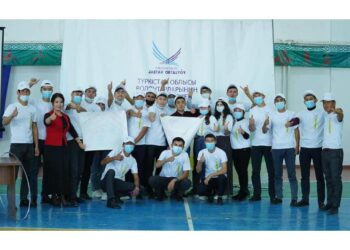 Волонтер жылы Түркістан облысының еріктілері ерен еңбектерімен көзге түсті