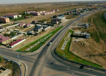 АРЫС ҚАЛАСЫНДА ЖОЛДАРДЫҢ 94 ПАЙЫЗЫ АСФАЛЬТТАЛҒАН