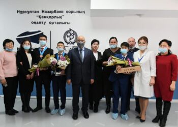 ЕЛБАСЫ ҚОРЫ ТҮРКІСТАНДЫҚ БАЛАЛАРҒА ОРТАЛЫҚ ТАРТУ ЕТТІ