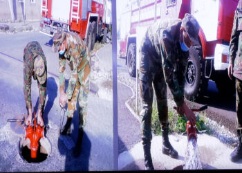  Суы жоқ өрт сөндіруші