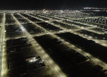 Түркістанда 130-ға жуық көше жарықтандырылды