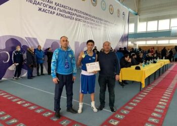  Түркістандық боксшылар ел біріншілігінде топ жарды